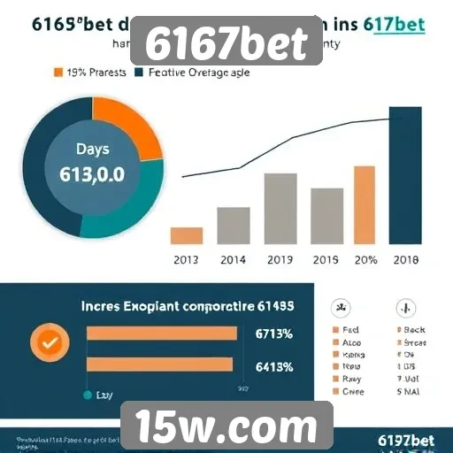 Estatísticas de usuários ativos no 6167bet