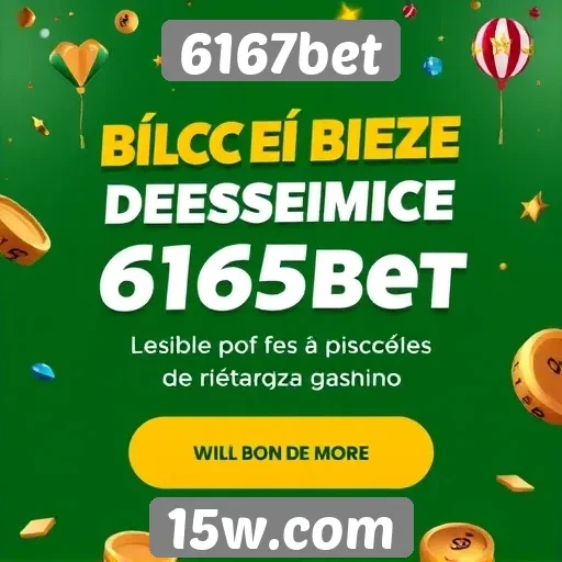Promoções atraentes no site 6167bet