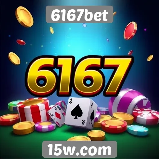 6167bet oferece múltiplas opções de jogos de cassino