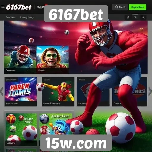 6167bet oferece variedade de jogos online e apostas