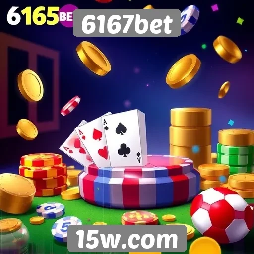 6167bet oferece uma ampla gama de jogos de cassino
