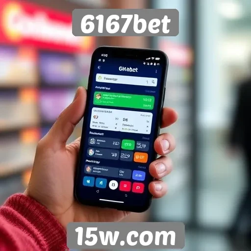 Acessibilidade do site 6167bet em dispositivos móveis