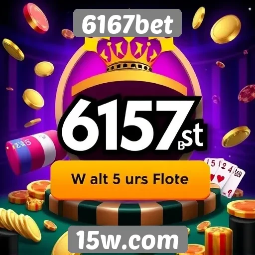 6167bet oferece ampla gama de jogos de cassino online