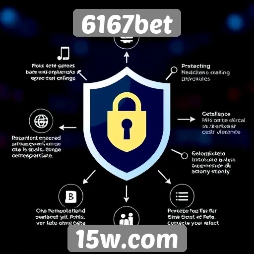 Características de segurança no site 6167bet