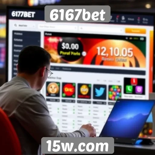 Interface do usuário do 6167bet passa por melhorias