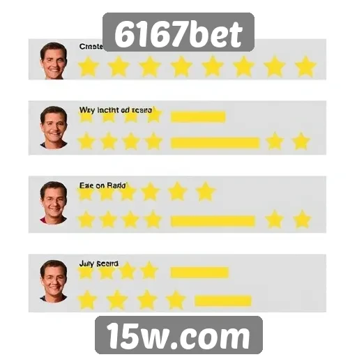 O papel das avaliações de usuários na credibilidade do 6167bet