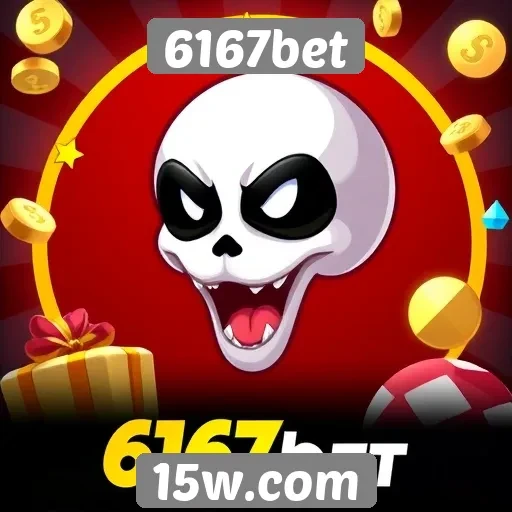 Variedade de jogos disponíveis no 6167bet