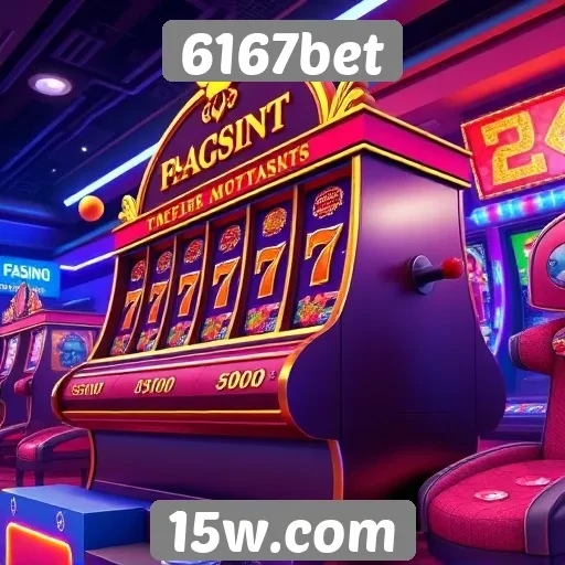 6167bet oferece ampla variedade de jogos de cassino